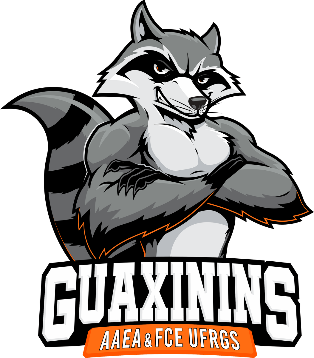 Guaxinim e letreiro Guaxinins